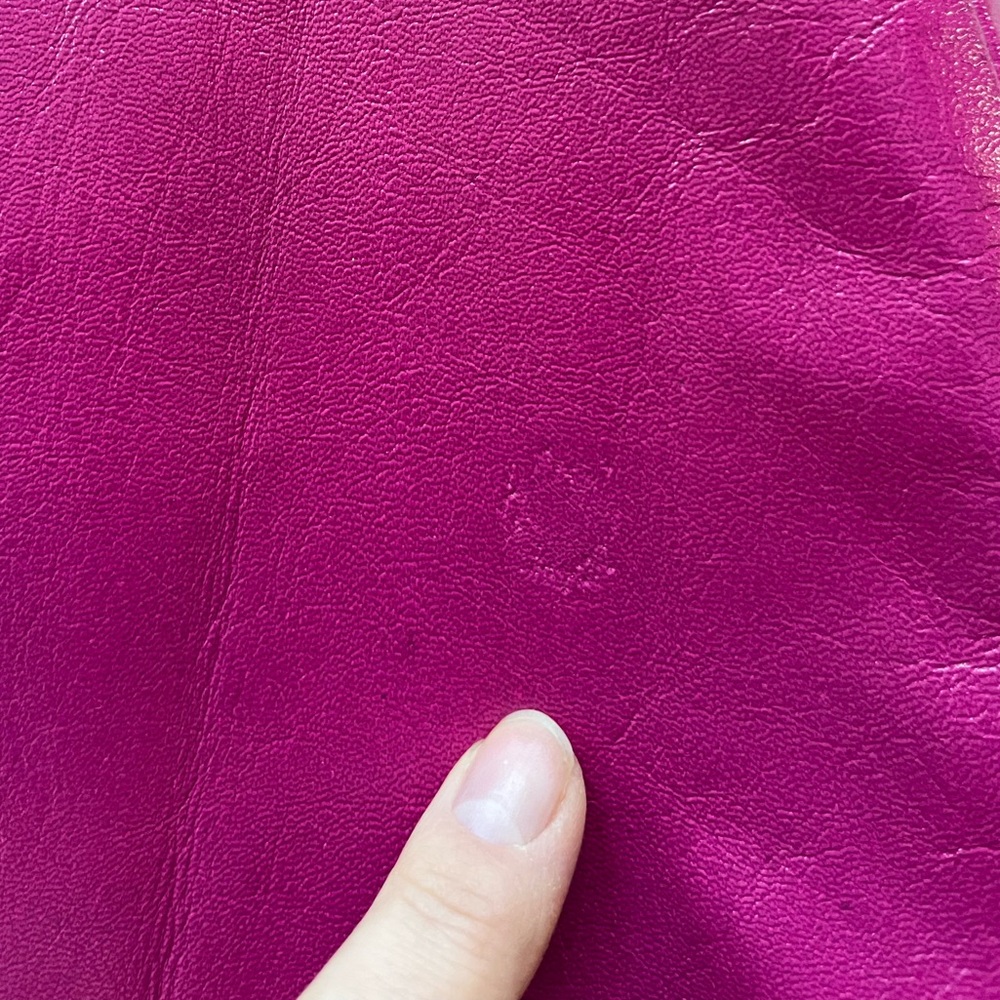 Leather MISCREANTS London CUPID DRESS in Fuchsia Pink - Picture 13 of 14